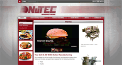 Desktop Screenshot of nutecmfg.com