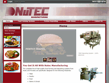 Tablet Screenshot of nutecmfg.com
